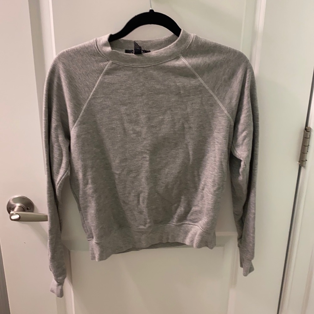 Size small grey sweatshirt. Good condition